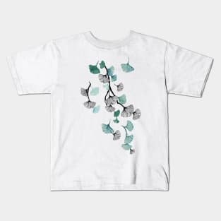 Ginkgo leaves Kids T-Shirt